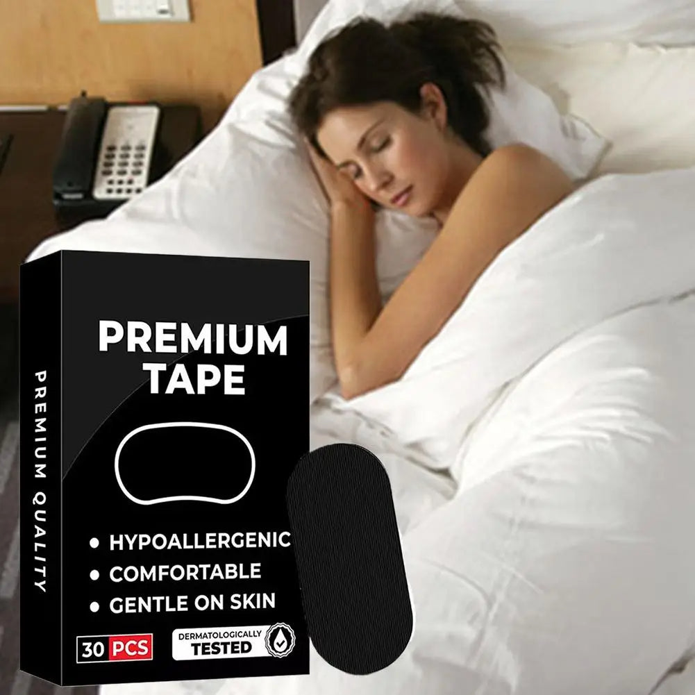 Mouth Tape for Sleeping – Gentle Anti Snoring Strips for Restful Nights