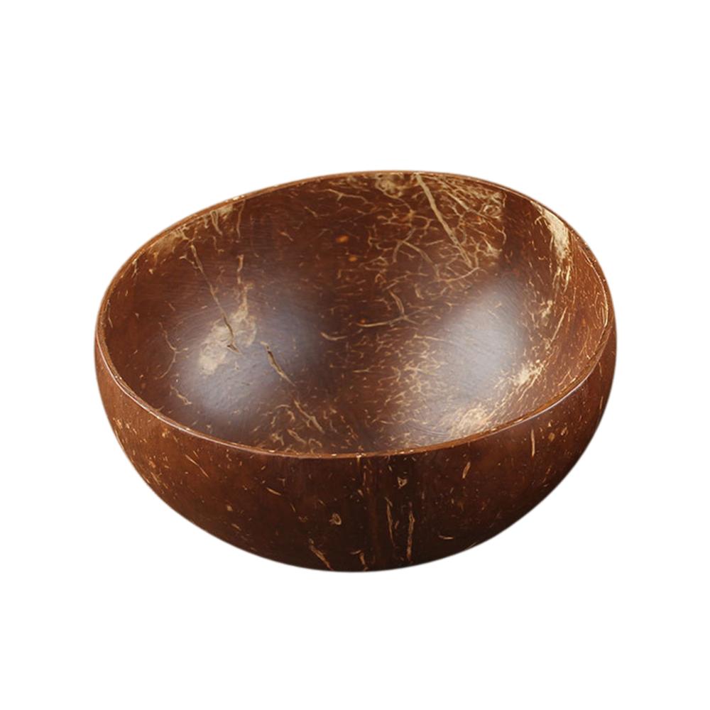Hot Handcrafted Natural Asian Coconut Wooden Bowl