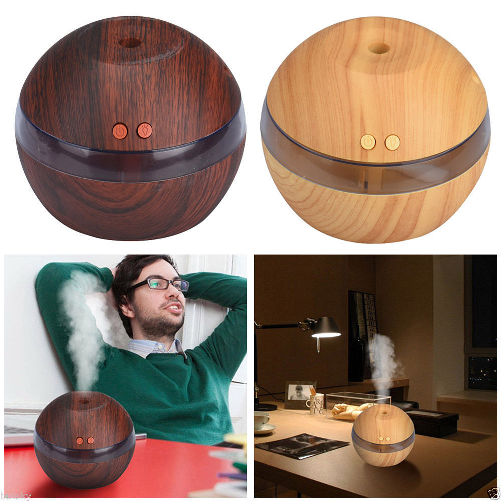 Beautifully Designed Ultrasonic Aroma Therapy Diffuser - Release Negative IONS