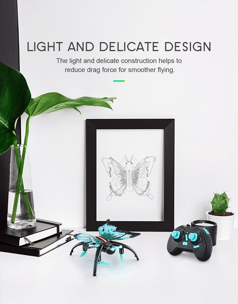 NEWEST INVENTION Voice Control Butterfly-like Drone Quadcopter - with Virtual Reality capabilities. WATCH VIDEO