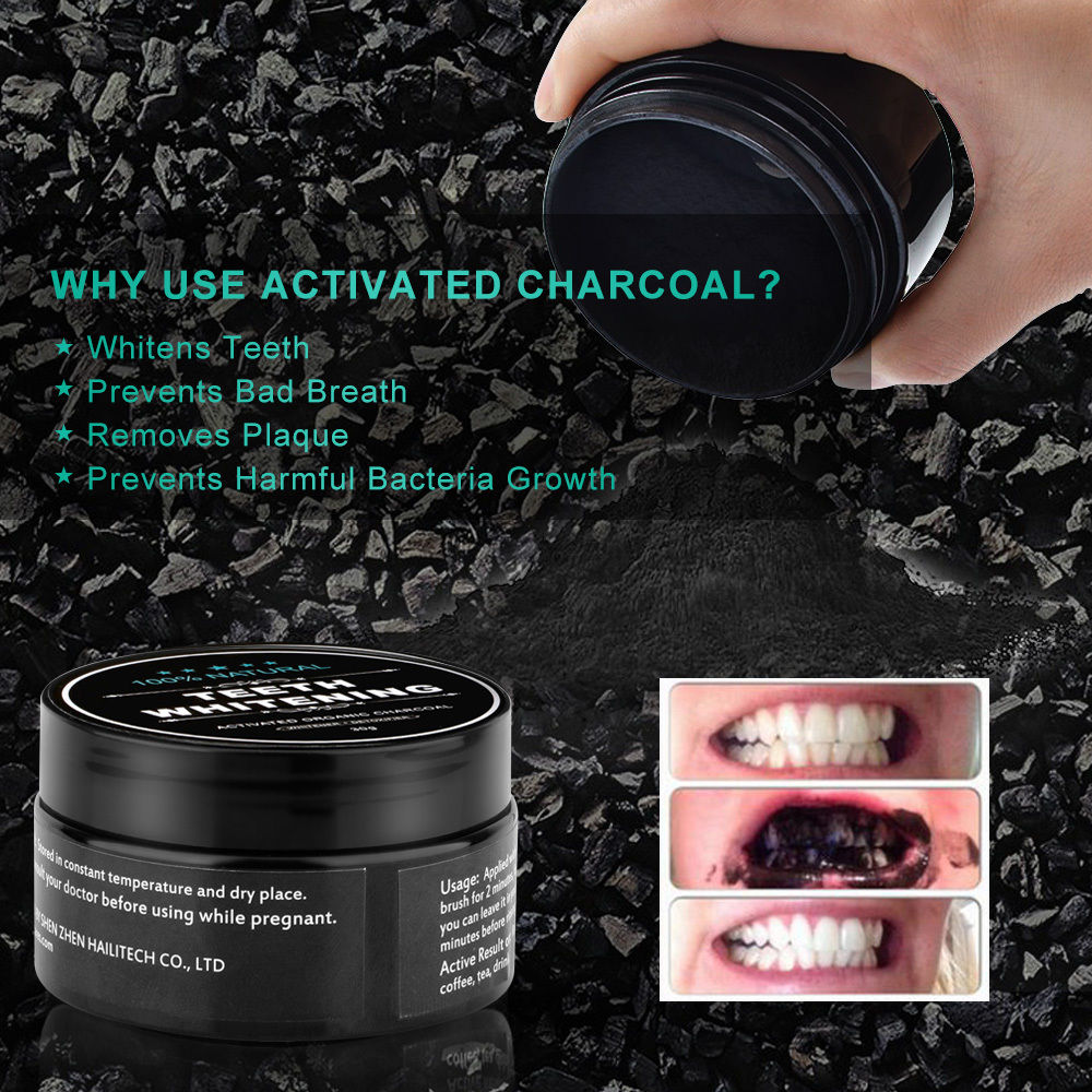 New Charcoal Teeth Whitning and Gum Detoxifying System