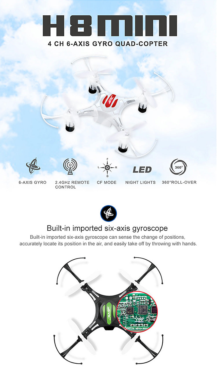 The Coolest Indoor Drone Ever Period: Mini Drone Headless Mode Drone 6 Axis Gyro quadrocopter 2.4GHz 4CH - WATCH VIDEO
