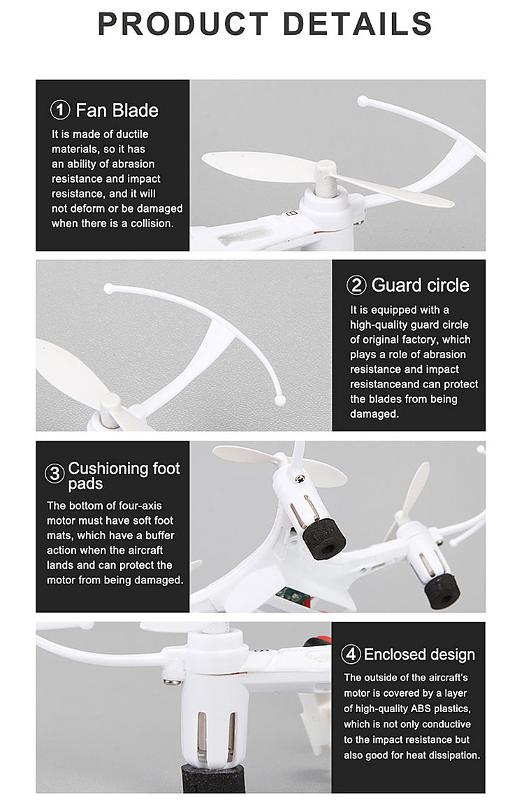 The Coolest Indoor Drone Ever Period: Mini Drone Headless Mode Drone 6 Axis Gyro quadrocopter 2.4GHz 4CH - WATCH VIDEO