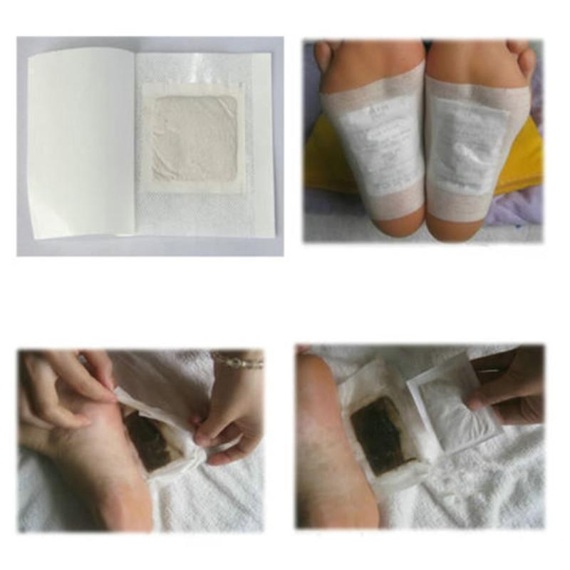 Authentic 100X Detox Foot Pads Patch Detoxify Toxins w/Adhesive Pain Relief