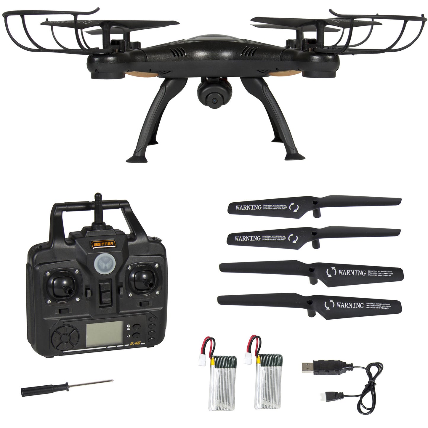 4CH 6-Axis FPV RC Drone Quadcopter Wifi Camera Real Time Video 2 Control Modes