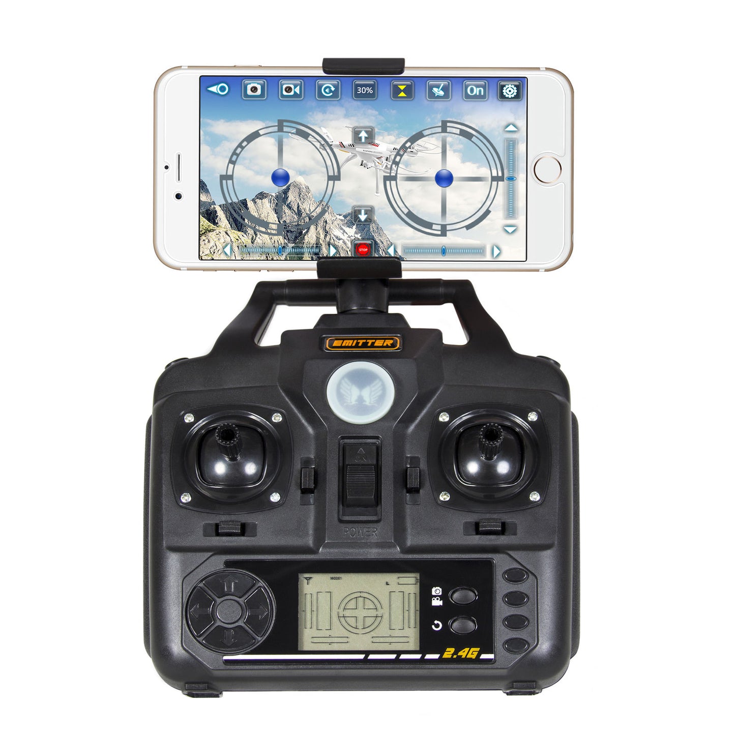4CH 6-Axis FPV RC Drone Quadcopter Wifi Camera Real Time Video 2 Control Modes