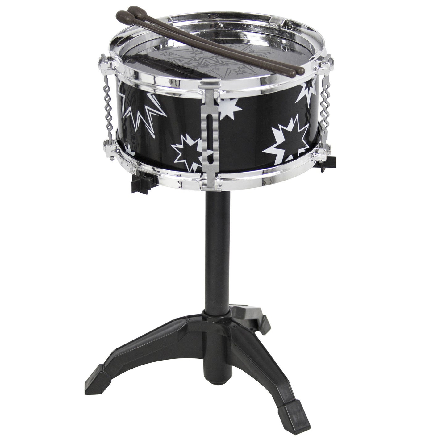 Kids Toy Musical Instrument 11 Piece Kids Drum Set W/ Stool, Drumsticks