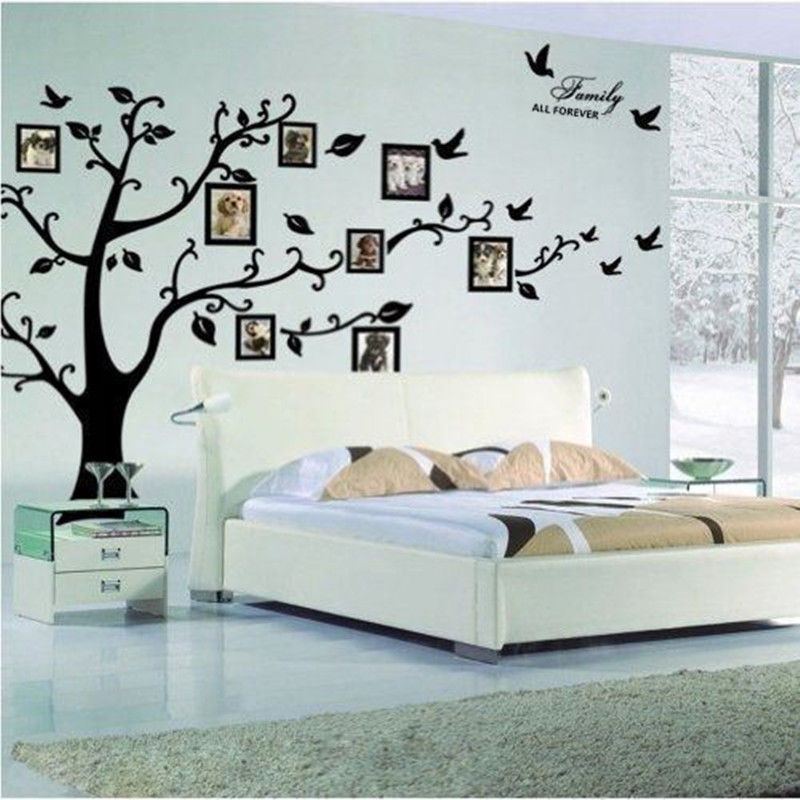 Beautiful Family Tree Wall Decal Mural Wall Art Removable For Home or Office Decor