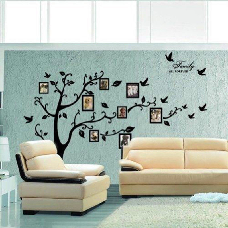 Beautiful Family Tree Wall Decal Mural Wall Art Removable For Home or Office Decor