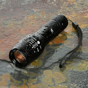 SUPER DUPER POWERFUL 10000 Lumens Zoomable Tactical Military LED Flashlight Torch