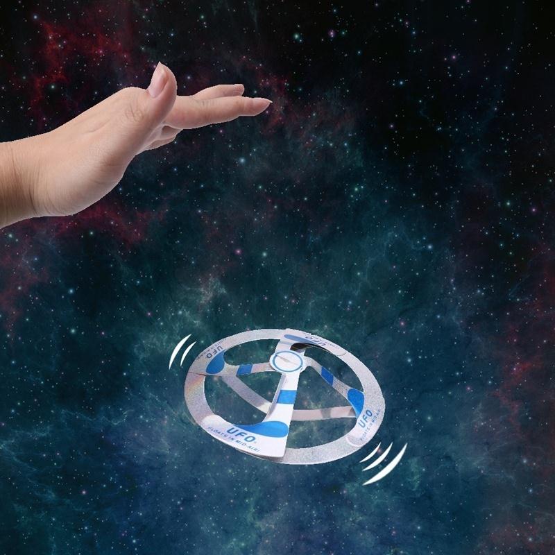 Flying Toy UFO Magic Levitation Gravity Defying MightyAcrobat™ Spinning Device - 100X Better Than A Fidget Spinner SEE VIDEO