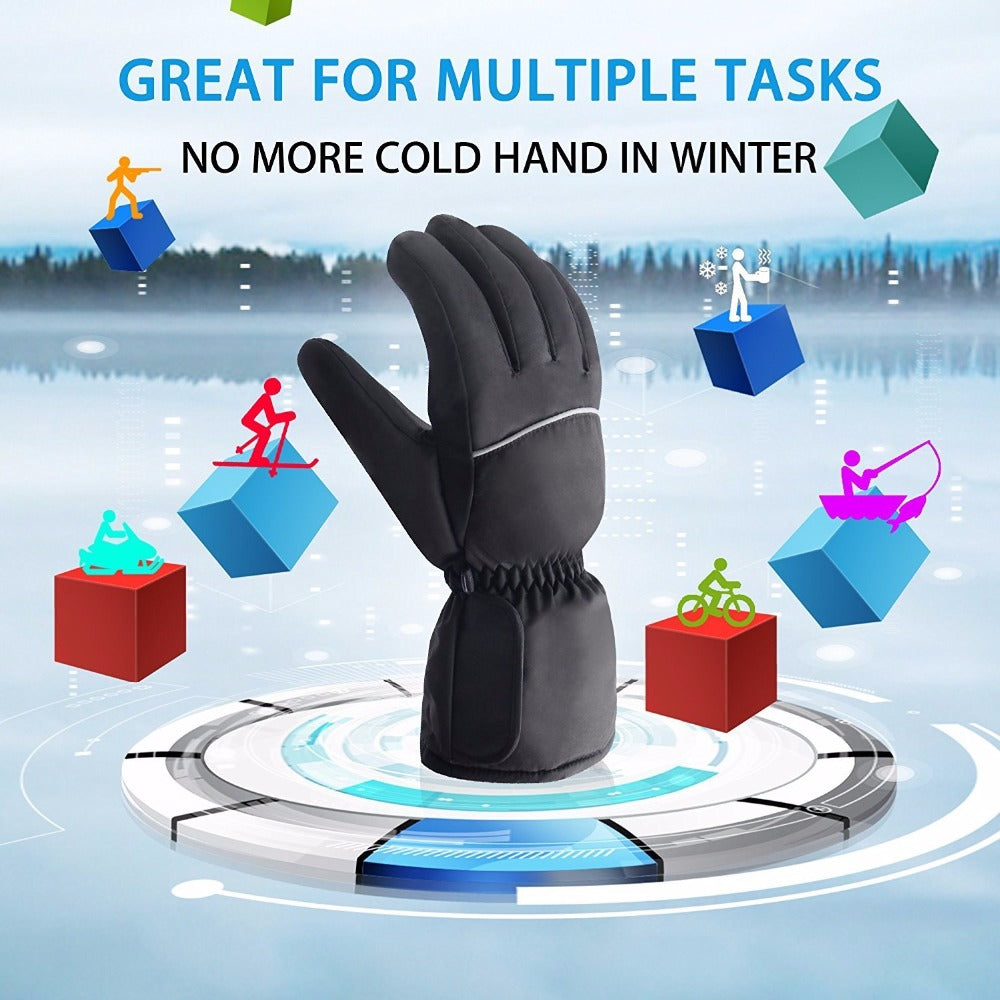 BATTERY HEATED GLOVES - Never Have Cold Hands During Winter