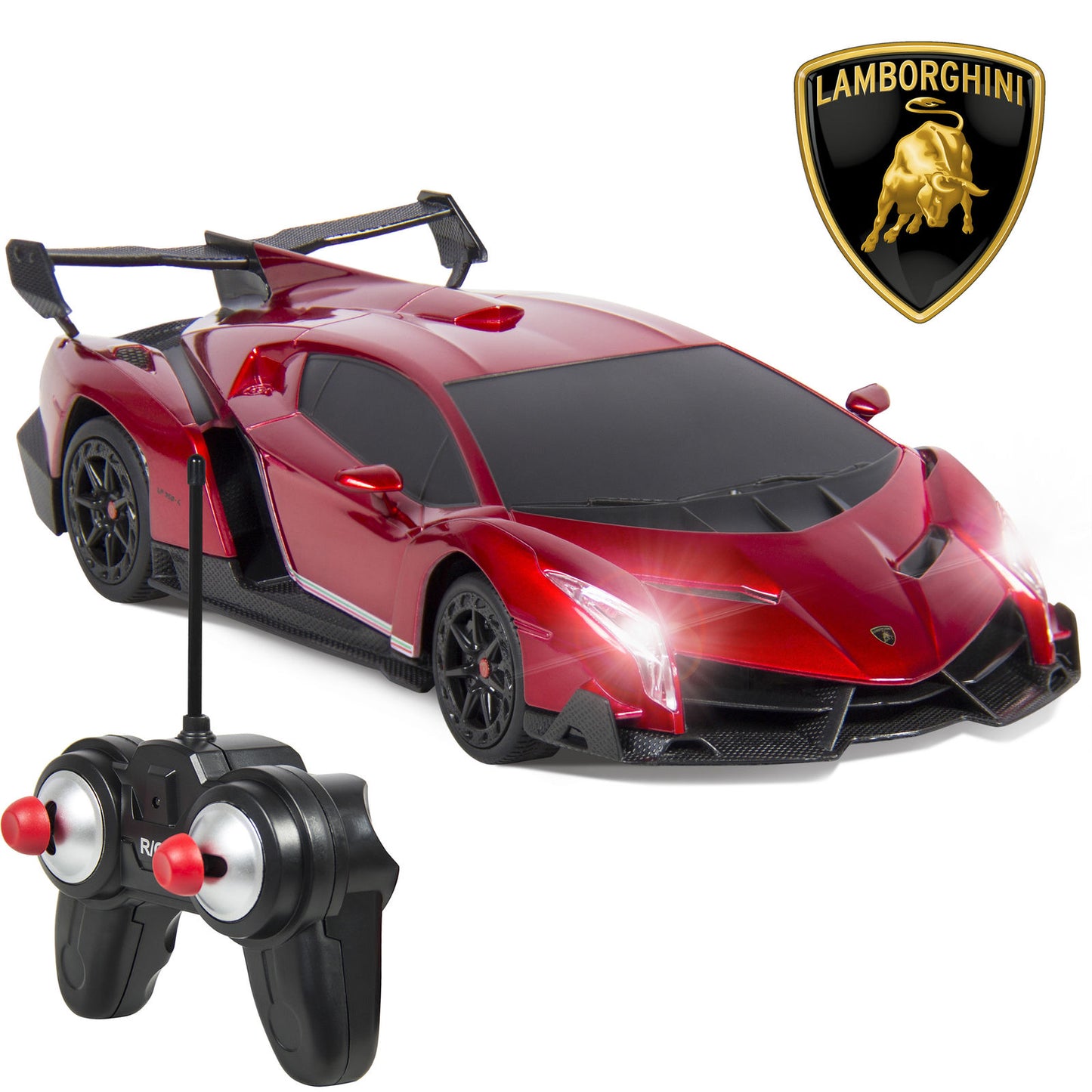 1/24 Officially Licensed RC Lamborghini Veneno Sport Racing Car W/ 27MHz Control
