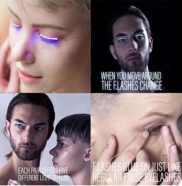 UltraLashes™ LED Light Up Eyelashes - Make yourelf stand out in the crowd.