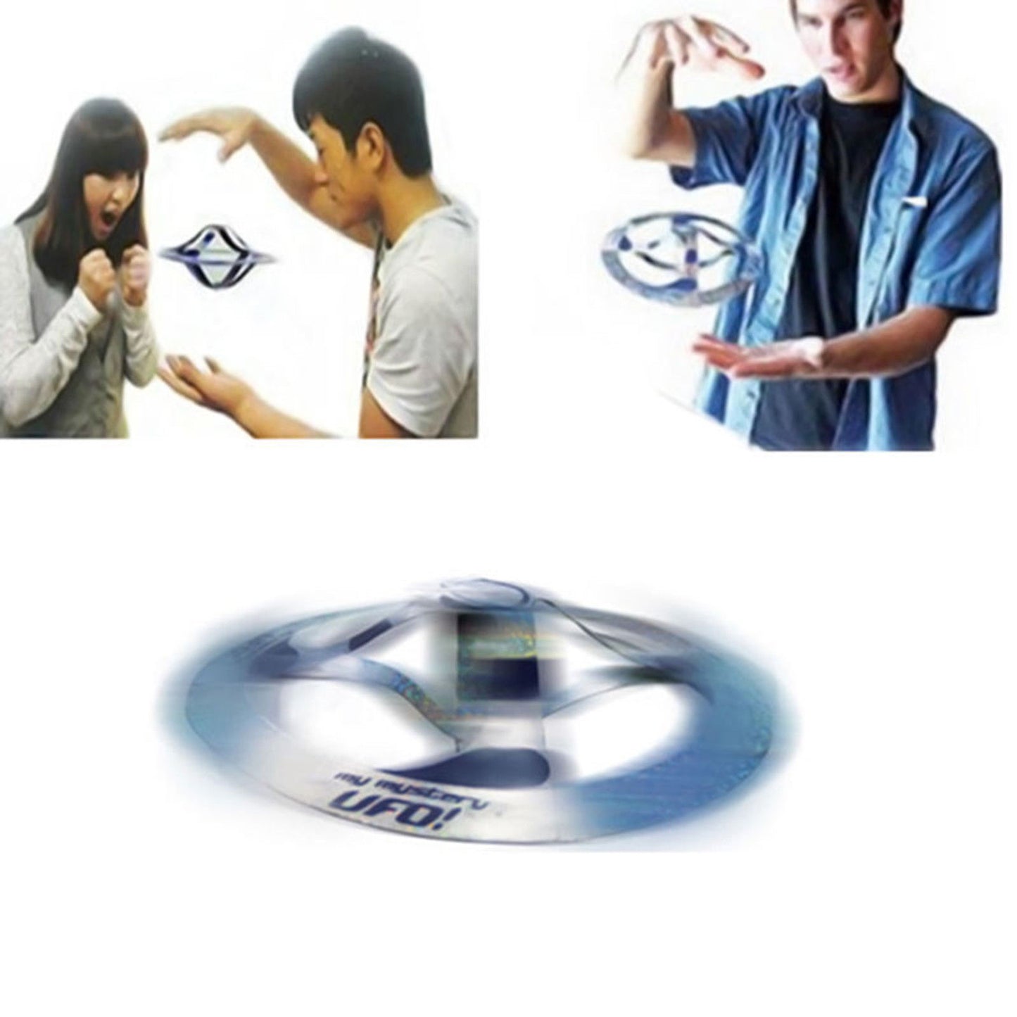 Flying Toy UFO Magic Levitation Gravity Defying MightyAcrobat™ Spinning Device - 100X Better Than A Fidget Spinner SEE VIDEO