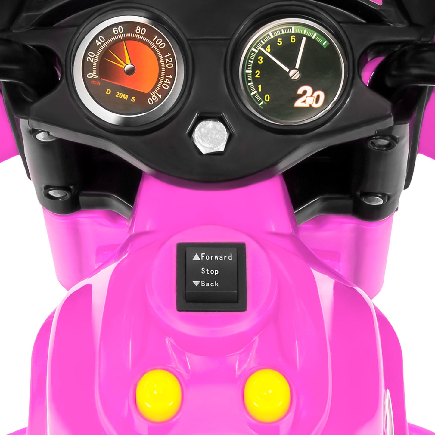 Cool Ride  3-Wheel Motorcycle For Kids - LIGHTS, MUSIC, HORN, STORAGE.