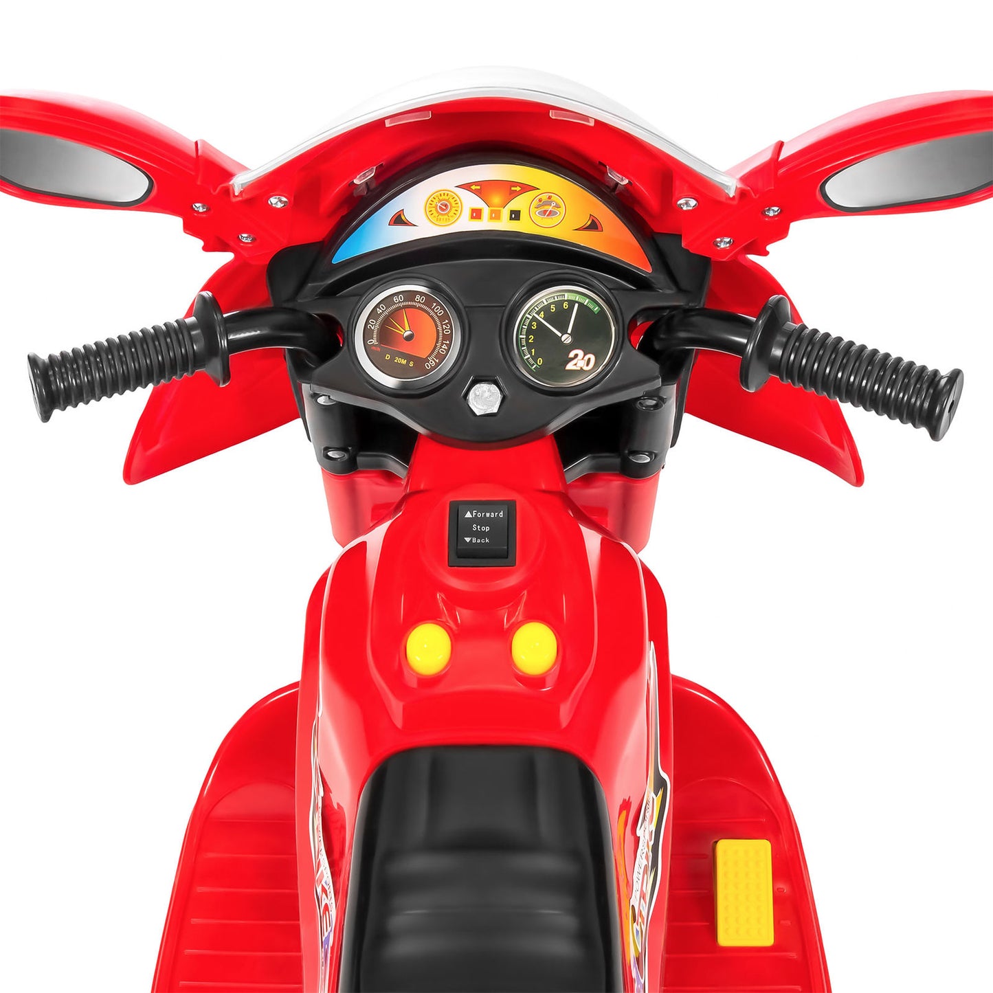 Cool Ride  3-Wheel Motorcycle For Kids - LIGHTS, MUSIC, HORN, STORAGE.