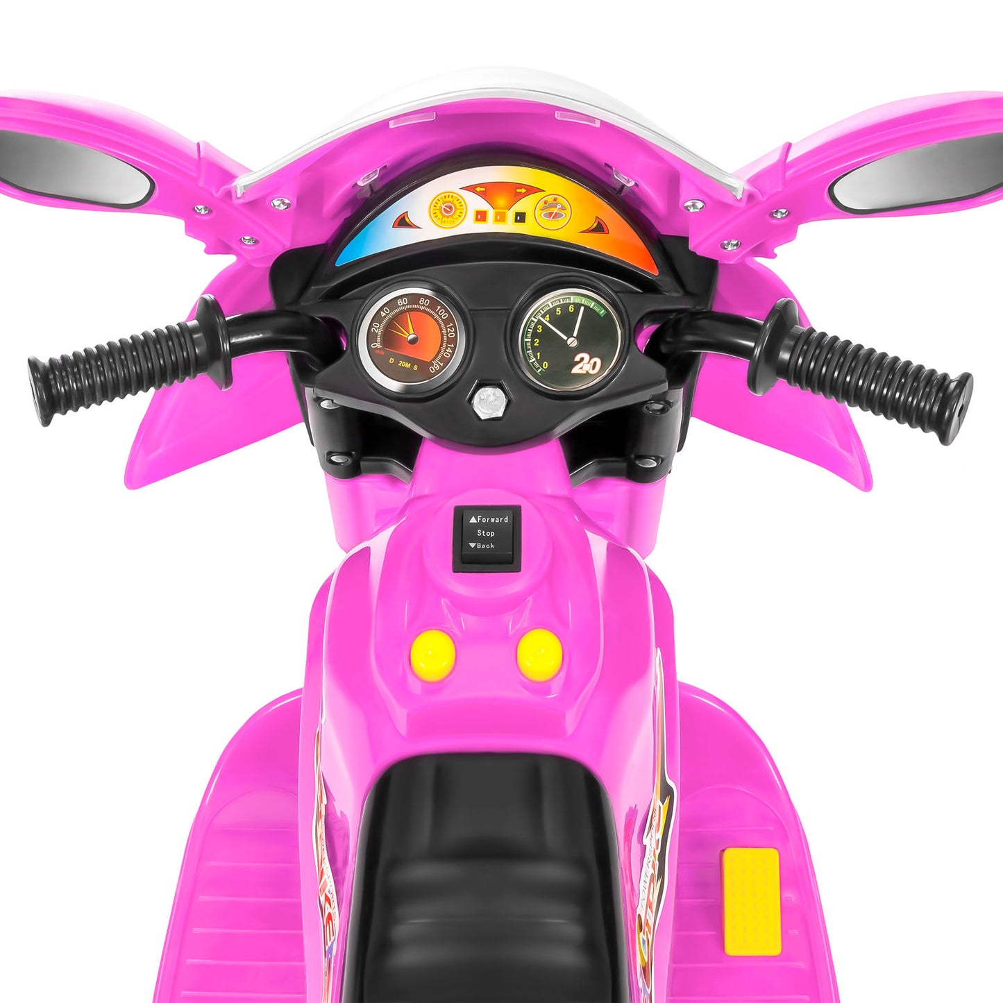 Cool Ride  3-Wheel Motorcycle For Kids - LIGHTS, MUSIC, HORN, STORAGE.