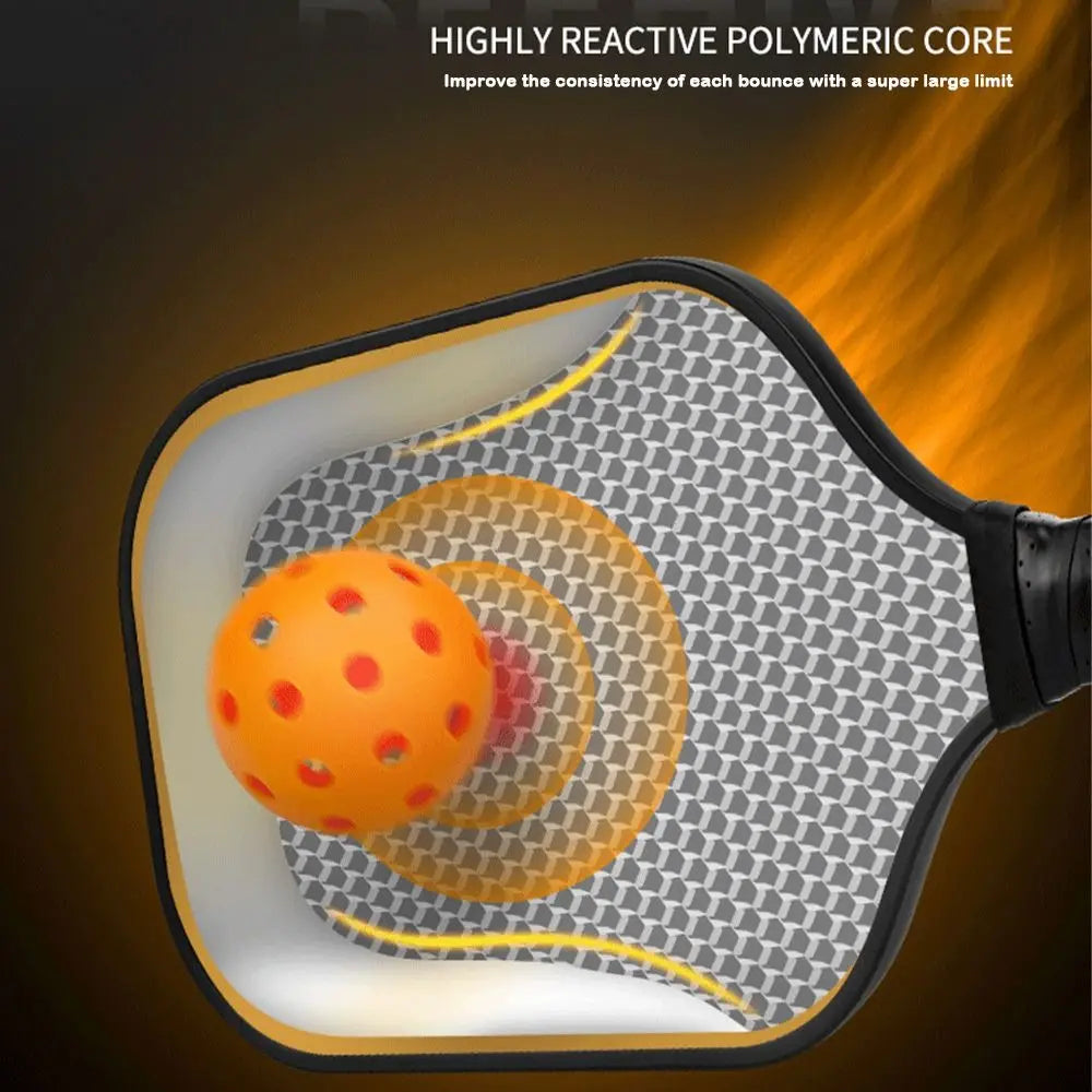 Premier Pro Carbon Fiber Power Pickleball Paddle – T700 Face with Honeycomb Core