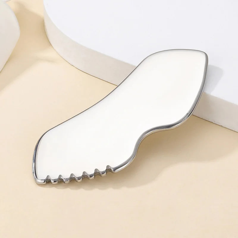Cold Stainless Steel  Ice Roller For Face Lymph Drainage Set – Soothe, Sculpt & Refresh