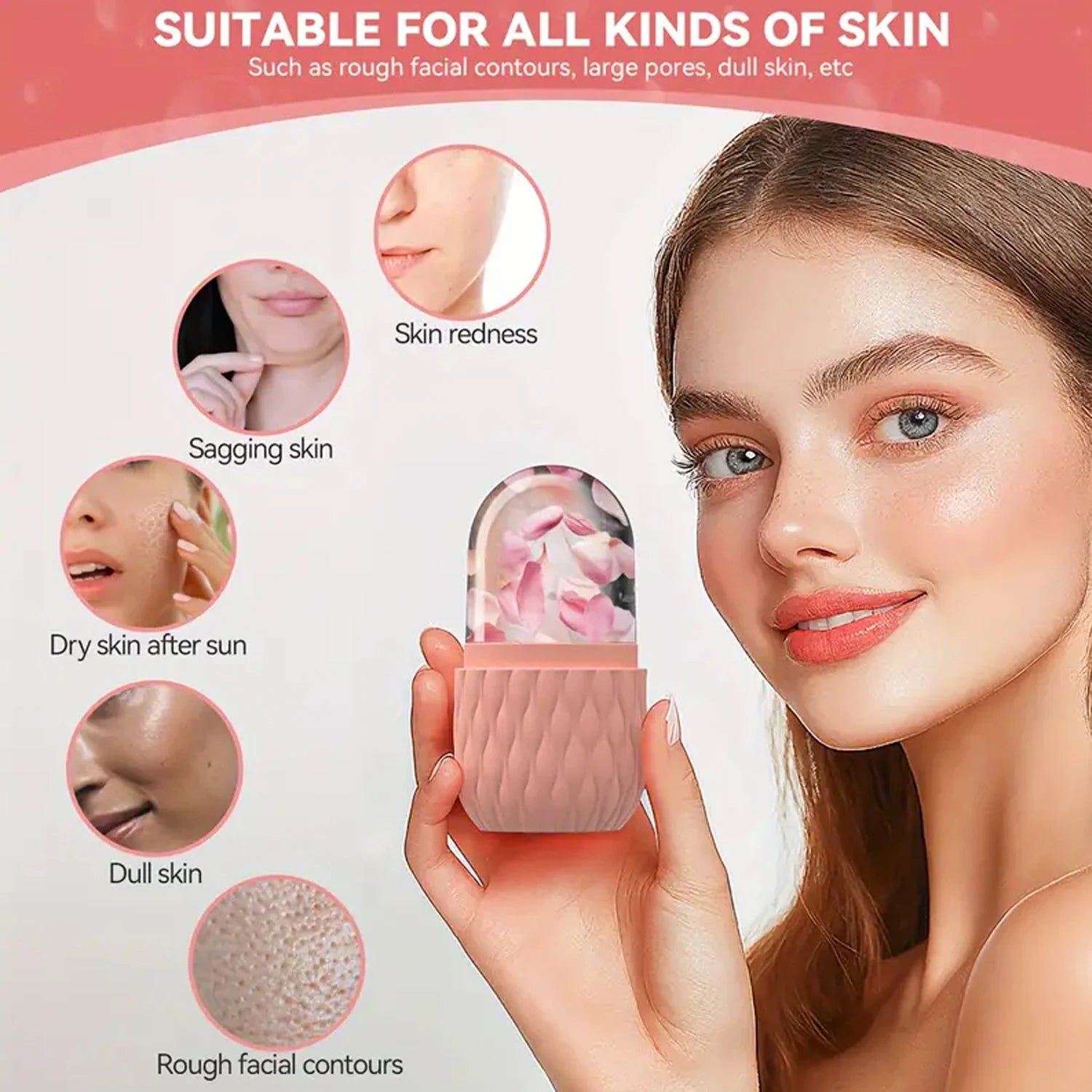 Cold Face Ice Roller – Refresh, Soothe & Glow Naturally