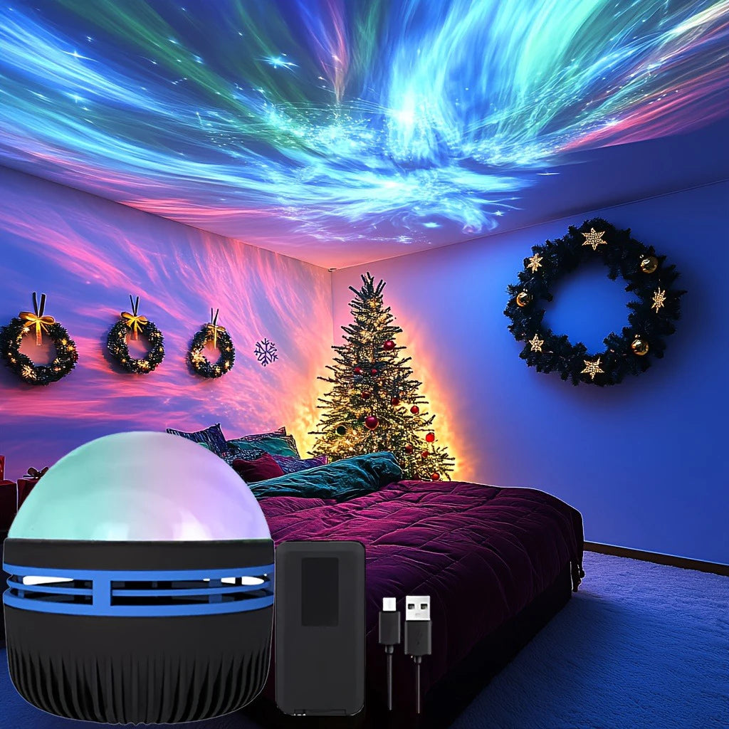Galaxy Projector – Starry Sky Projector & Wave Wall Light for Dreamy Ambiance