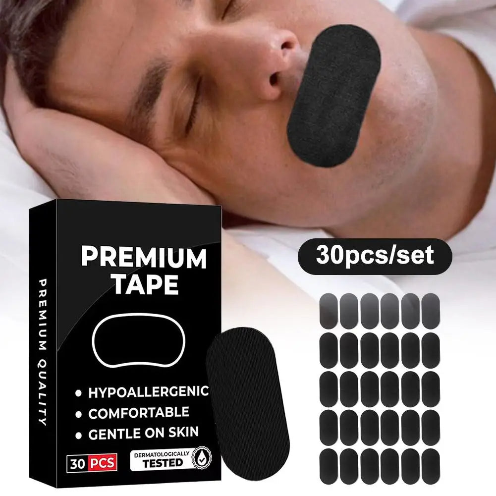 Mouth Tape for Sleeping – Gentle Anti Snoring Strips for Restful Nights