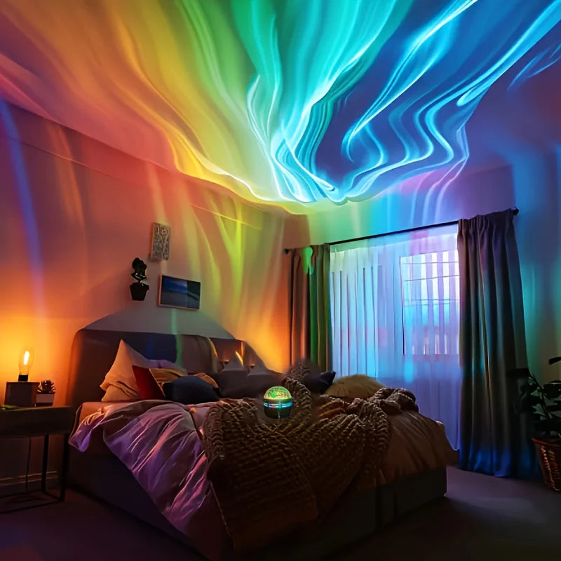 Galaxy Projector – Starry Sky Projector & Wave Wall Light for Dreamy Ambiance