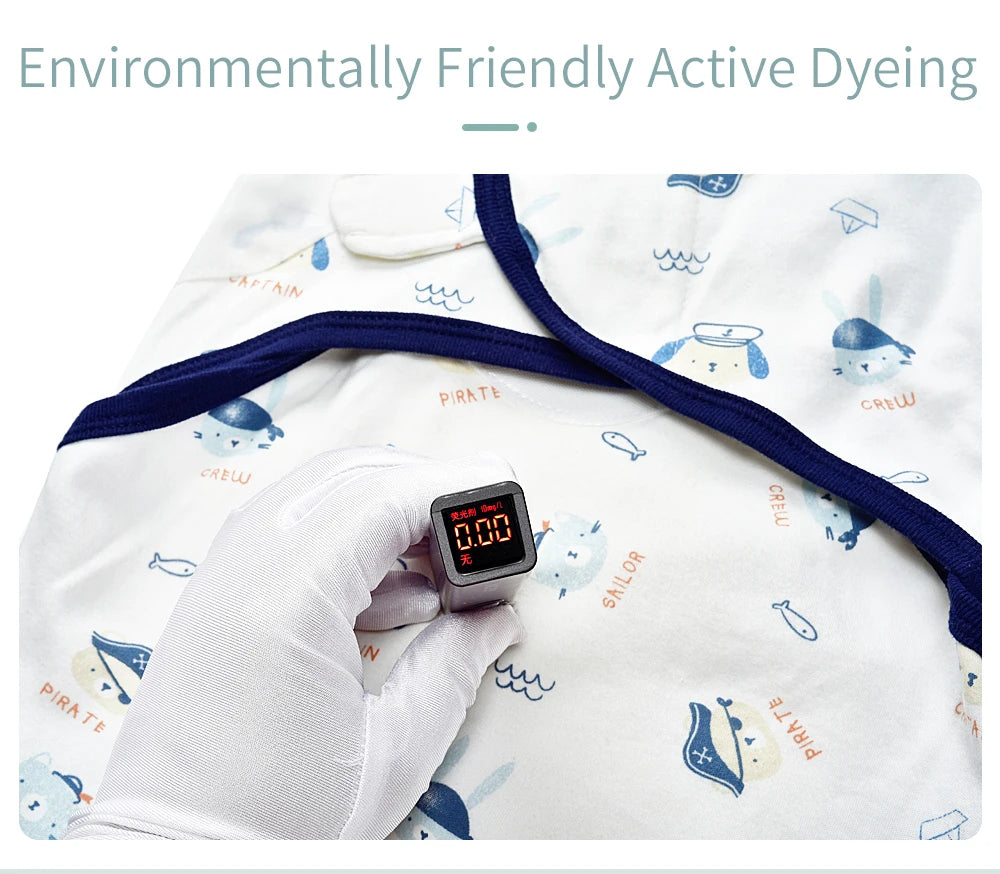 Premier Newborn Baby Cocoon Swaddle Wrap – 100% Organic Cotton Muslin Blankets | Suitable for 4 Seasons
