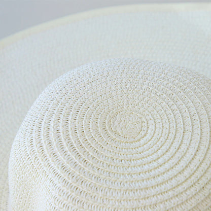 Womens Wide Brim Straw Bow Sun Hat – Lightweight, Breathable & Summer Ready