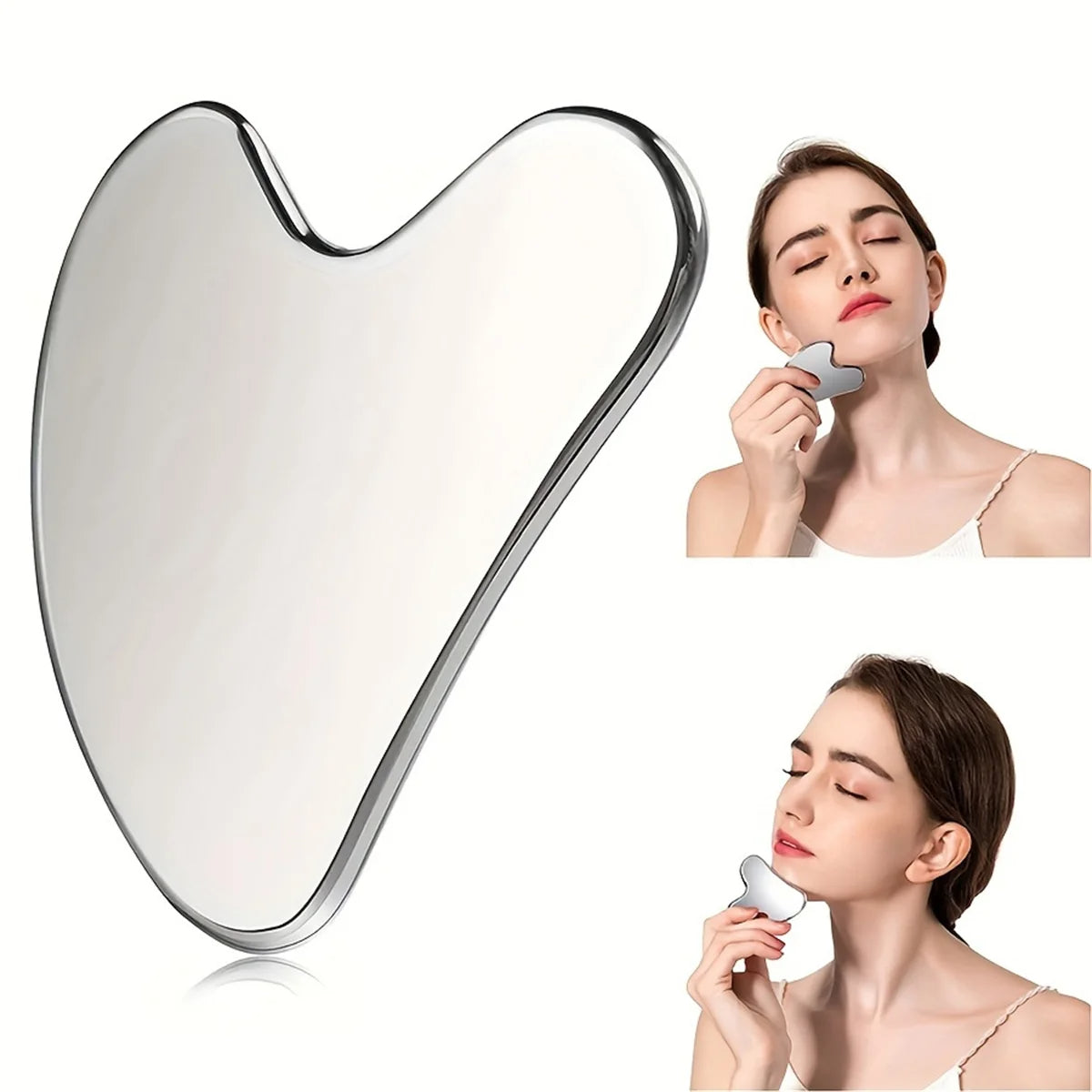 Cold Stainless Steel  Ice Roller For Face Lymph Drainage Set – Soothe, Sculpt & Refresh