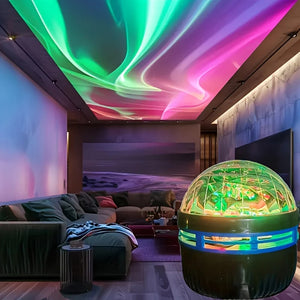 Galaxy Projector – Starry Sky Projector & Wave Wall Light for Dreamy Ambiance