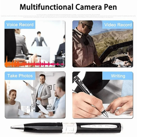 WhisperCapture™ Video Recording Mini Pen – 32GB 1080P HD, Voice &amp; Audio Recorder