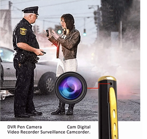 WhisperCapture™ Video Recording Mini Pen – 32GB 1080P HD, Voice &amp; Audio Recorder