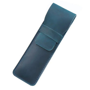 Protective Leather Pen Case – Slim Sleeve for Video Recording Pen, Audio Recorder, or Regular Pens