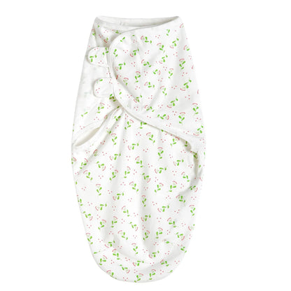 Premier Newborn Baby Cocoon Swaddle Wrap – 100% Organic Cotton Muslin Blankets | Suitable for 4 Seasons