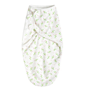 Premier Newborn Baby Cocoon Swaddle Wrap – 100% Organic Cotton Muslin Blankets | Suitable for 4 Seasons