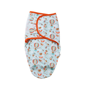 Premier Newborn Baby Cocoon Swaddle Wrap – 100% Organic Cotton Muslin Blankets | Suitable for 4 Seasons