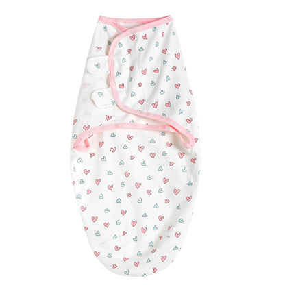 Premier Newborn Baby Cocoon Swaddle Wrap – 100% Organic Cotton Muslin Blankets | Suitable for 4 Seasons