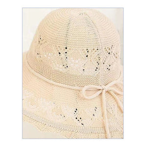 Womens Wide Brim Straw Bow Sun Hat – Lightweight, Breathable & Summer Ready