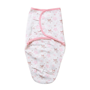 Premier Newborn Baby Cocoon Swaddle Wrap – 100% Organic Cotton Muslin Blankets | Suitable for 4 Seasons