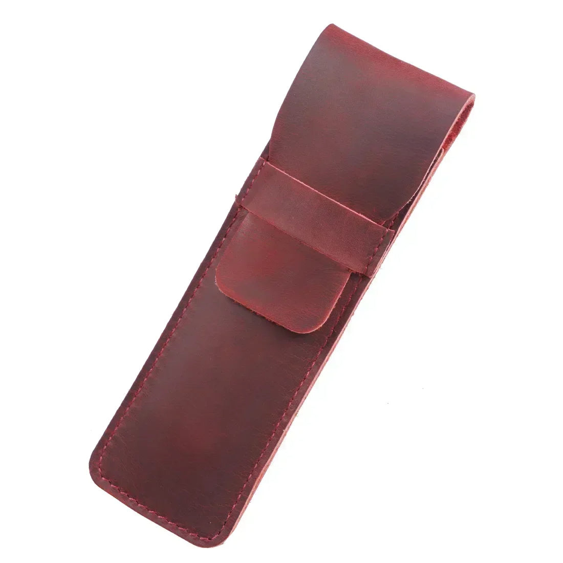 Protective Leather Pen Case – Slim Sleeve for Video Recording Pen, Audio Recorder, or Regular Pens