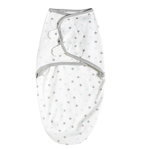 Premier Newborn Baby Cocoon Swaddle Wrap – 100% Organic Cotton Muslin Blankets | Suitable for 4 Seasons