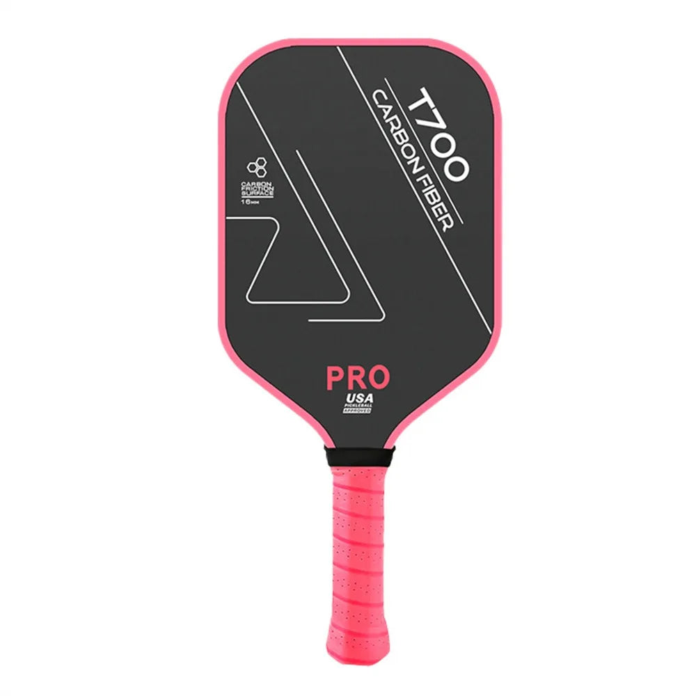 Premier Pro Carbon Fiber Power Pickleball Paddle – T700 Face with Honeycomb Core