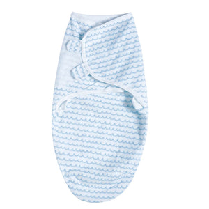 Premier Newborn Baby Cocoon Swaddle Wrap – 100% Organic Cotton Muslin Blankets | Suitable for 4 Seasons