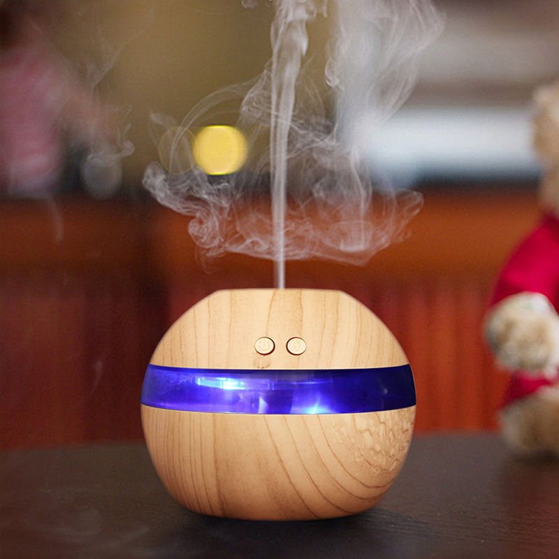 Beautifully Designed Ultrasonic Aroma Therapy Diffuser - Release Negative IONS