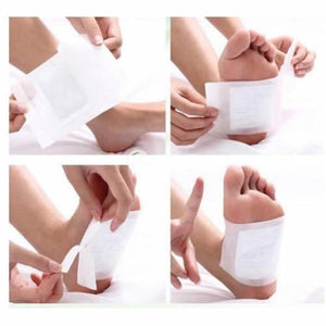 Authentic 100X Detox Foot Pads Patch Detoxify Toxins w/Adhesive Pain Relief
