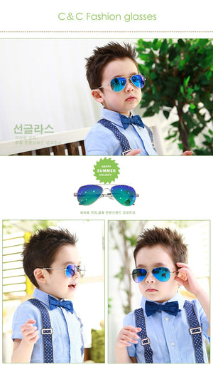 Mr. Cool Baby Toddler Aviator Sun Glasses