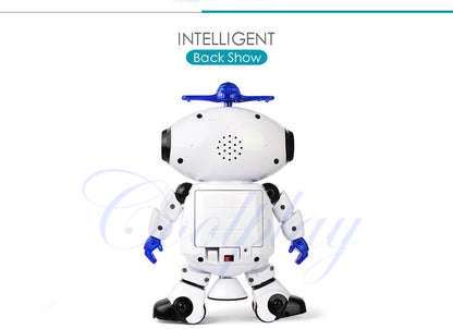 Smart Space Dance Robot With Music and Light Show