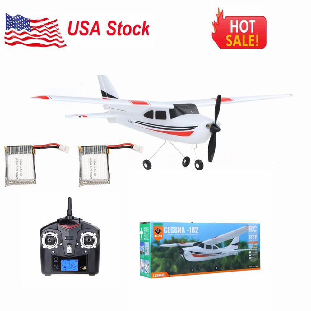 Super F949 2.4G 3CH RC Airplane Fixed Wing Plane Battery Drone